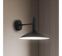 Viokef Applique a LED Marsi, nera, Ø 25 cm, metallo Viokef