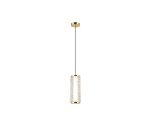 Viokef Lampada LED a sospensione Irma, colore oro/chiaro Viokef