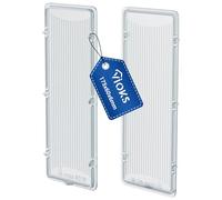 VIOKS 2 coperture per lampade BOSCH 00264984, 175 x 60 mm, ricambio per cappa aspirante Siemens Neff Constructa