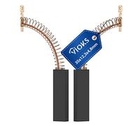 VIOKS 2 spazzole di carbone motore per lavatrice 00154740 Bosch 4,8 mm AMP/carbone per motore elettrico asciugatrice Siemens