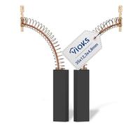 VIOKS Bosch Bosch - Set di 2 spazzole di carbone motore per lavatrice 00154740 Bosch 4,8 mm AMP per asciugatrice Bosch Siemens