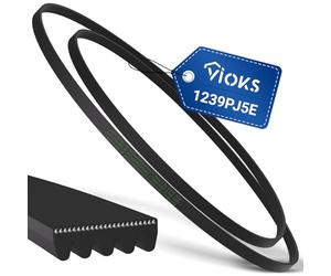 VIOKS Cinghia trapezoidale 1239PJ5E di ricambio per lavatrice Whirlpool 481235818214