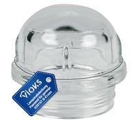 VIOKS Copertura della lampada di ricambio per Gorenje 639157 vetro di ricambio per forno 41 mm Ø - copertura calota forno in vetro Gorenje parti di ricambio - coperchio in vetro lampada da forno