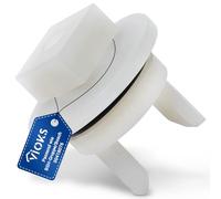 VIOKS Frizione in plastica per albero motore del tritacarne di ricambio per Bosch 00418076 00020470 Mum Frizione per tritacarne Bosch MF155 MFW15 MUM4 MUM5 MUZ4FW Champion HomeProfessional Mixx