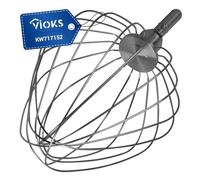 VIOKS KENWOOD KW717152 - Frusta per robot da cucina Chef XL Major Cooking Chef Frusta in acciaio inox 9 fili