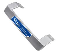 VIOKS Maniglia per porta, argento, 260 mm, ricambio per Beko 4900061200 - Manigl
