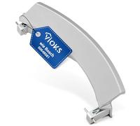 VIOKS Maniglia per porta con assi di ricambio per 00648581 & 00751783 - Siemens Constructa Bosch - Maniglia per porta e asciugatrice in plastica