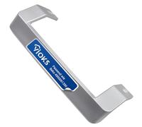 VIOKS Maniglia per porta frigorifero di ricambio per Beko 4900061200 Maniglia per frigorifero - Maniglia per porta argento 260 mm - Maniglia di ricambio per frigorifero - Maniglia per porta