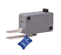 VIOKS Micro interruttore, 250 V, 16 A, ricambio per Whirlpool C00118781 482000029051, microinterruttore, mini interruttore per lavastoviglie