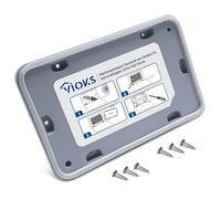 VIOKS Porta di servizio 225 x 145 x 6 mm con 6 viti per asciugare biancheria a condensazione/pezzi di ricambio per lavastoviglie Bosch/accessorio per asciugare biancheria
