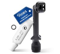VIOKS Raccordo di ricambio per Kärchеr 4.063-914.0 40639140 connettore angolare - uscita ad alta pressione con 20 g di grasso in silicone e guarnizione per idropulitrice Karchеr K2 K3 K1