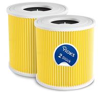 VIOKS Set di 2 filtri di ricambio per filtro a cartuccia Kärcher 6.414-552.0 64145520 2.863-303.0 28633030 KFI3310 - Filtro per aspirapolvere a secco WD1 WD2 WD3 KWD1 KWD3 SE4001 4002