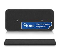 VIOKS Set di 2 filtri per asciugatrici, ricambio per filtro Candy 40006731, 270 x 122 mm, filtro in spugna per essiccatore a condensatore Candy & Hoover