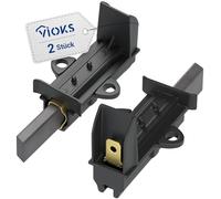 VIOKS Set di carboncini motore 2x carboncini abrasivi carboni spazzole di carbone di ricambio per Beko Blomberg 371201202 371201201 371201205 L93MF7 per lavatrice WMB WKE WKD WKL WKC WA