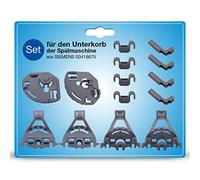 VIOKS Set di cuscinetti per cestello inferiore per lavastoviglie Siеmens 00418675 418675