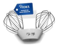 VIOKS Supporto con frusta di ricambio per robot da cucina Bosch 00622728