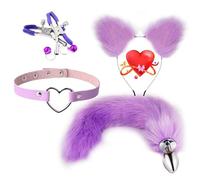 Viola 4 Pezzi Set Di Accessori Di Abbigliamento Set Di Accessori Di Abbigliamento Set Di Accessori, Coppia Regalo-H27