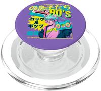 Viola 90s Retro Anime Catboy Giapponese Vaporwave Nostalgia PopSockets PopGrip per MagSafe