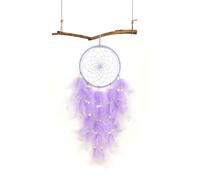 Viola Acchiappasogni, LINTRA Semplice e Raffinato Acchiappa Sogni può Essere Appeso Grande Dreamcatcher Adatto per la Decorazione Domestica e per le Feste