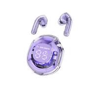 (Viola Alfalfa) ACEFAST NUOVE cuffie wireless T8 TWS Bluetooth 5.3, cuffie sportive da gioco