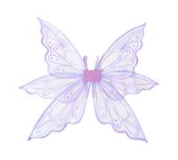 (viola)Bellissime ali da fata, ali da fata per adulti, ali da farfalla per donne e ragazze, ali trasparenti