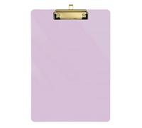 Viola chiaro A4 Appunti Personalizzato Clip Board Binder Organizer Impermeabile per Insegnante Portfolio Appunti Dimensioni 9 x 12