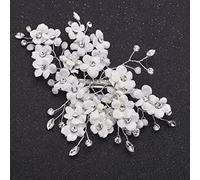 Viola chiaro lavanda rosa bianco blu fiore pettini per capelli da sposa copricapo ballo di fine anno accessori per capelli gioielli per capelli forcine per capelli-3