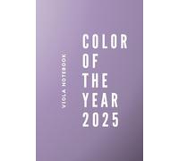 Viola Color: Aesthetic, Dot Grid Notebook, Floral Pathways Palette, Pantone Color of the Year 2025
