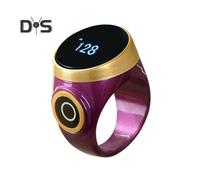 (viola) Contatore elettronico intelligente impermeabile con display digitale regolabile, promemoria