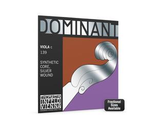 Viola - Corde Per Viola Dominant Nylonkern - Do Argento 3/4 - 139 3/4