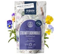 Viola del Pensiero Tisana Monte Nativo (250g) - Viola Tricolor essiccata - Tè ai fiori di campo - Aromatica, pura e naturale come tè sfuso senza additivi - Infuso rinfrescante e salutare