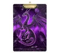 Viola Divine Dragon A4 Appunti per Infermieri Appunti per Scuola Plastica per Insegnante Portfolio Appunti Dimensioni 9 x 12