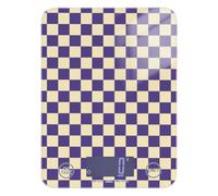 Viola e Bianco Americano Plaid Cottura Food Scale Viaggio 12 lb/1 oz, 5kg/5g Bilancia da cucina in grammi con 4 Unità per (Utente) (Utente) (Utente) bascula Digital de peso para comida