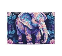 Viola Elefante Banner Decorazione Del Partito Sfondo Bandiera Festa di Compleanno Fotografia Sfondo Decorazione Banner e Segnali Decorazione Della Parete Banner Feste Forniture Bomboniere 180 x 119 cm