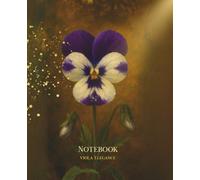 Viola Elegance Notebook - Golden Light Elegance Collection: Elegant Lined Notebook for Writing, Inspiration & Personal Thoughts