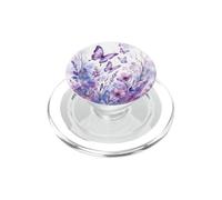 Viola Farfalle Natura PopSockets PopGrip per MagSafe