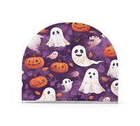 Viola Ghost Halloween Acrilico carino portatovaglioli per Picnic Bar Rustico portatovaglioli autoportante per tavolo decorazione domestica per Farmhouse Cocktail
