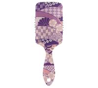 Viola Giapponese Zephyr Cherry Blossoms carino spazzole per gli uomini Progettato bagnato spazzola asciutta per capelli bagnati con manico ergonomico cepillo para cabello rizado