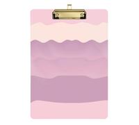 Viola Gradiente Stripe ICU Appunti Hard Board per i compiti a casa Pediatrico Dimensione 9 x 12