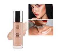 VIOLA HOUSE Makeup Illuminante Liquido, Body Shimmer Glitter, Glitter Per Il Corpo, Liquida Shimmer Make Up, Body Bronzer Highlighter. (Pale Rose Gold)