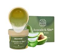 VIOLA HOUSE Maschera Esfoliante Rigenerante per Mani - Cera Peeling Trattamento Intensivo per Pelli Screpolate e Secche | Idratazione Intensiva con Avocado & Aloe | 150g