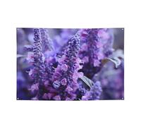 Viola lavanda fiori colorati Banner Party Decor Sfondo Bandiera Festa di compleanno Fotografia Sfondo Decorazione Banner e segni Decorazione da parete Bandiere Forniture per feste Bomboniere 180 x 119
