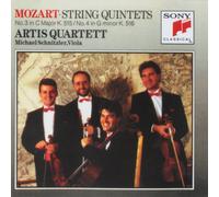 viola Michael Schnitzler Mozart: String Quintets, Nos. 3 & 4 (CD)