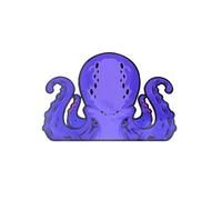 Viola Polpo Adesivi Finestra Adatto PVC Auto Moto Bicicletta Decorazione Horror Style Cthulhu Serie Versatile Combinabile