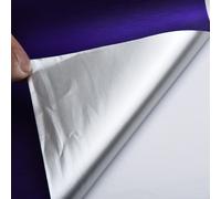Viola Raso Opaco Metallo Cromato Vinyl Wrap Sticker Film Nastro Auto Casa Ghiere