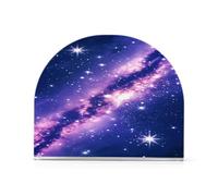 Viola Romantico cielo stellato Universo Acrilico fattoria portatovaglioli per Farmhouse Cocktail freestanding nero tovagliolo dispenser arredamento per esterni, sala da pranzo