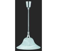 VIOLA SALISENDI CAMPANA IN VETRO ALABASTRO D.39CM 1 LUCE ATTACCO E27
