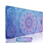 Viola Tappetino Mouse xxl 900x400x3mm Gaming Mouse Pad Accessori Scrivania Sottomano Antiscivolo Grande Computer Tastiera Mousepad Astratto Tappetino PC Waterproof Base in Gomma, per Laptop w-5863