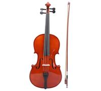 Viola ZenithAur per principianti con custodia per archetto in colofonia, viola da 16 pollici in legno massello di abete rosso 87×32×17 cm Viola per principianti con strumento a