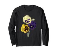 Viole del Pensiero Vintage Giardiniere Fiore del Maglia a Manica